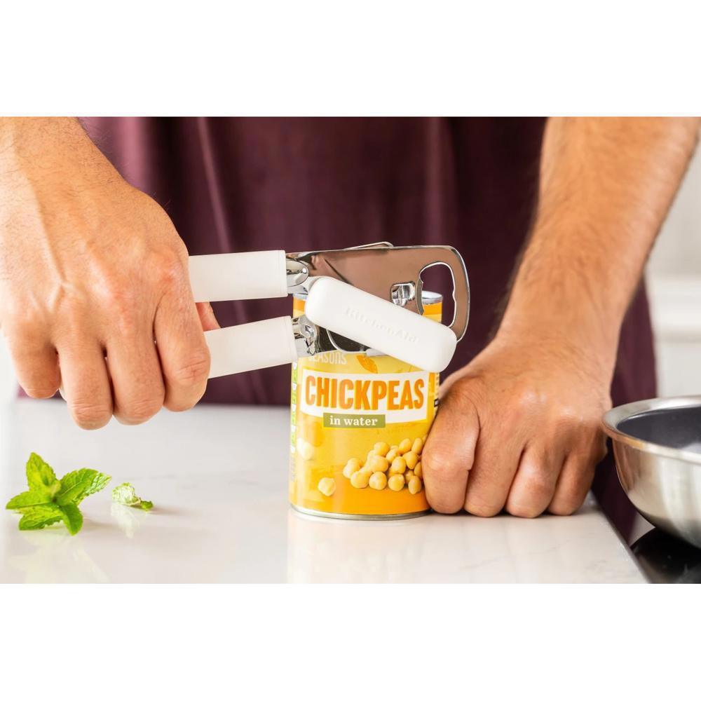 KitchenAid Porcelain White Multifunction Can Opener